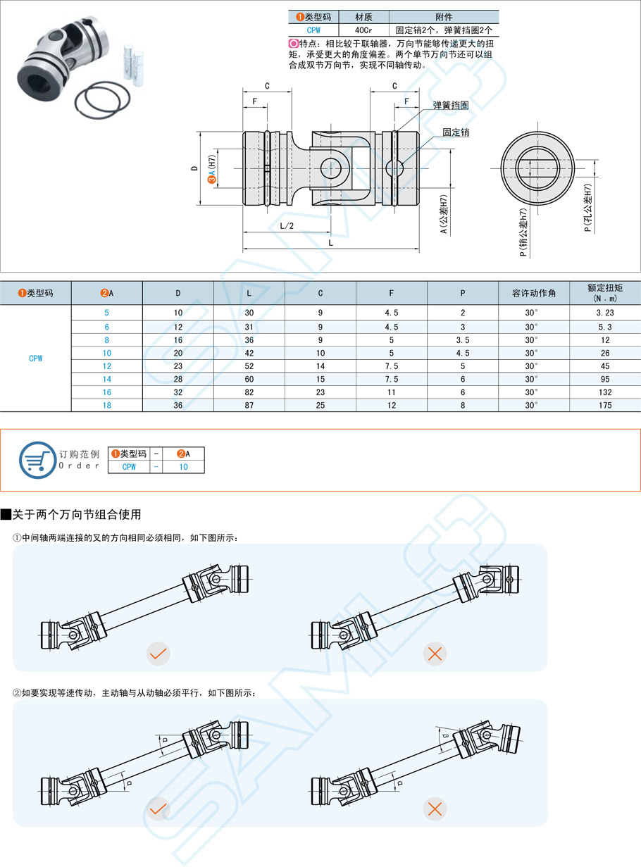 萬向聯軸器的應用場景都有哪些