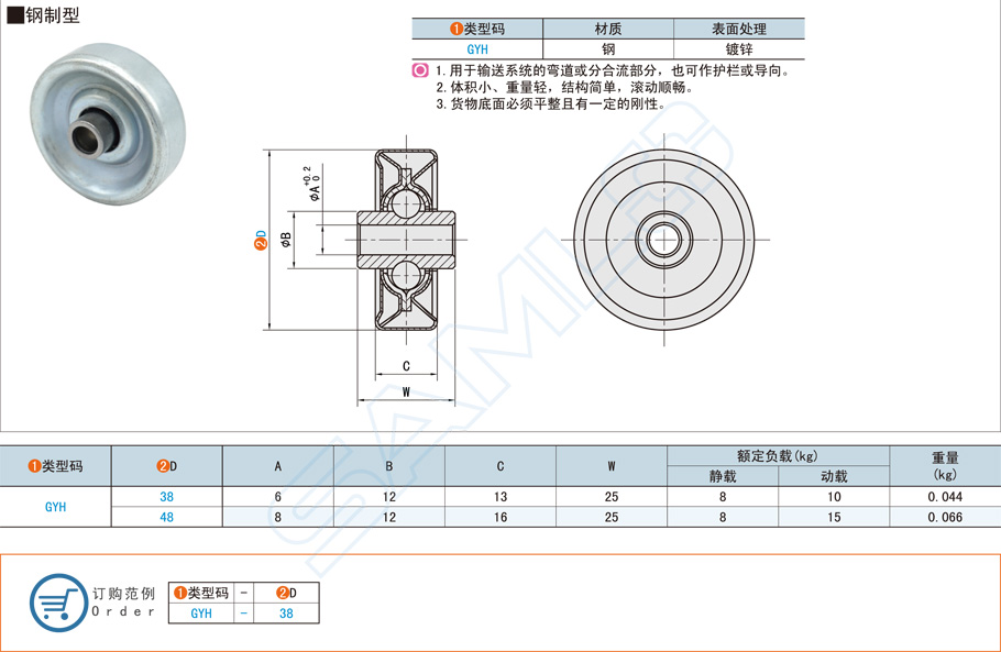 鋼制福來輪在自動化搬運設備的運用