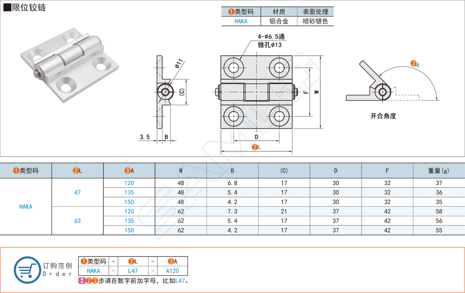 限位鉸鏈在家具折疊桌中的應用方案